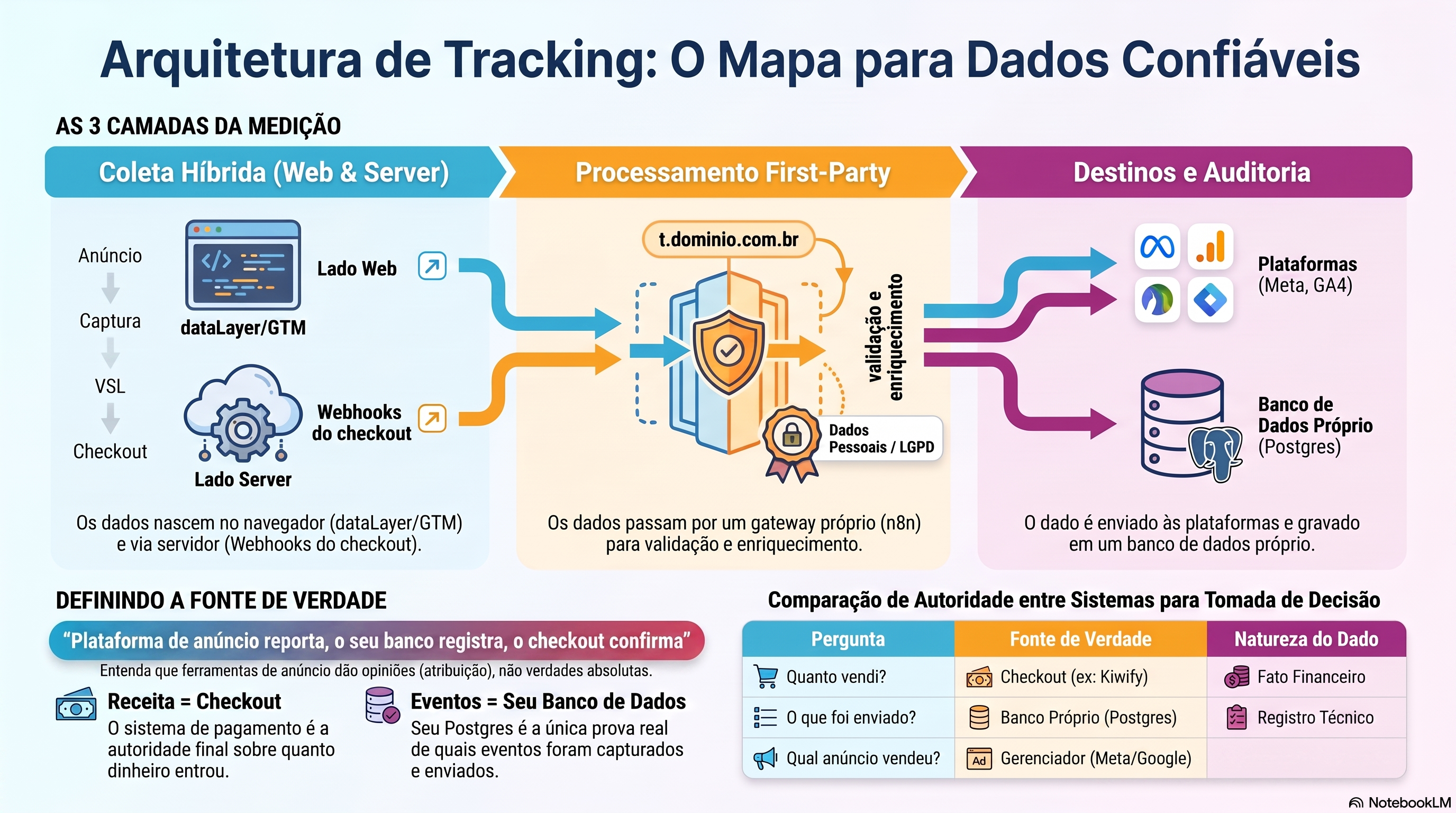 Infográfico com o resumo visual da aula
