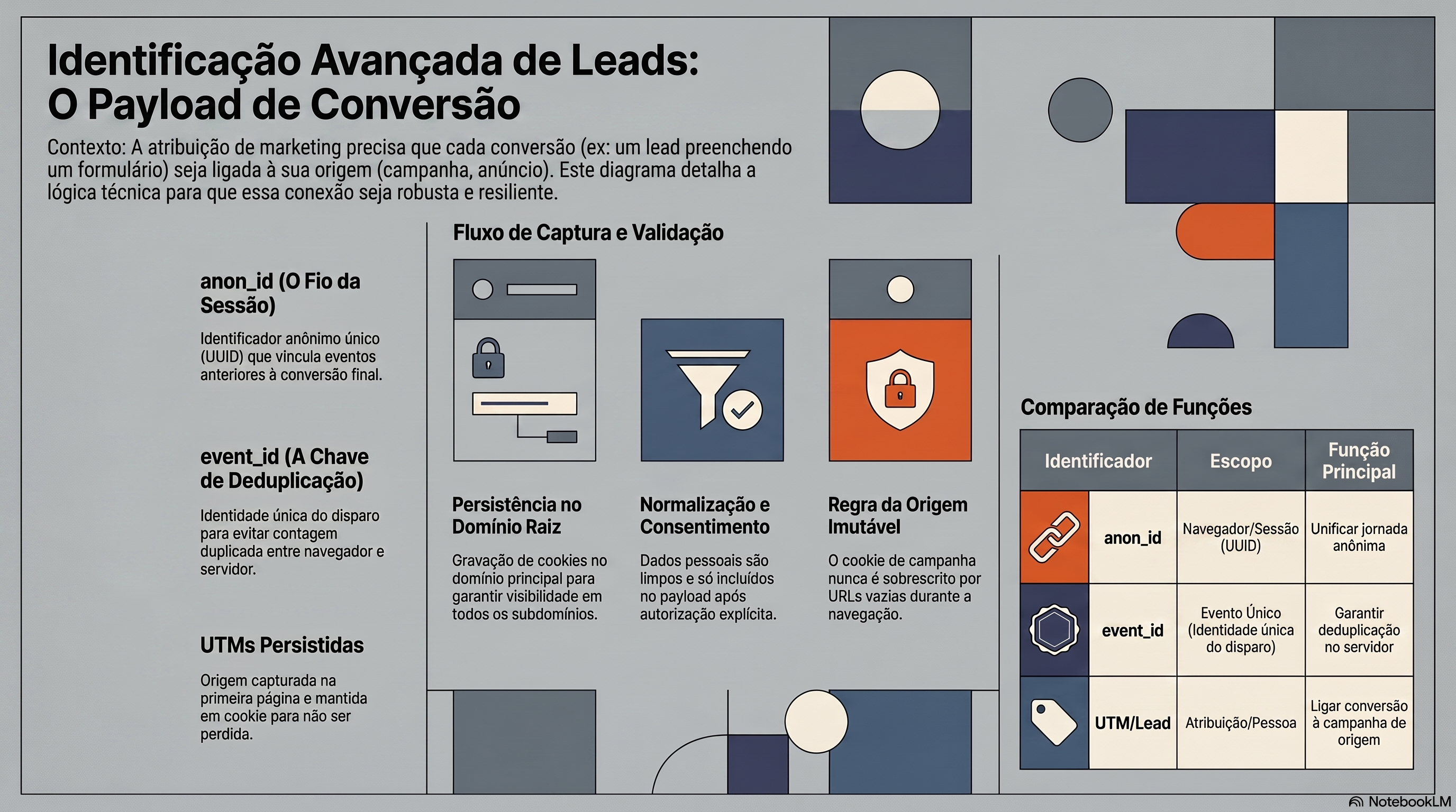 Infográfico com o resumo visual da aula