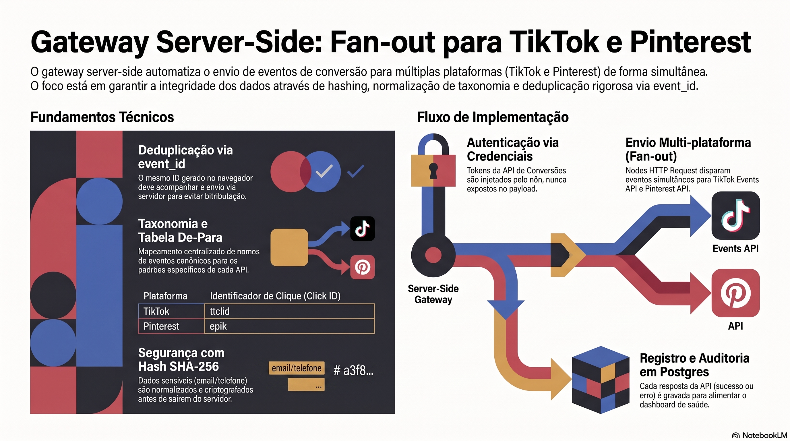 Infográfico com o resumo visual da aula