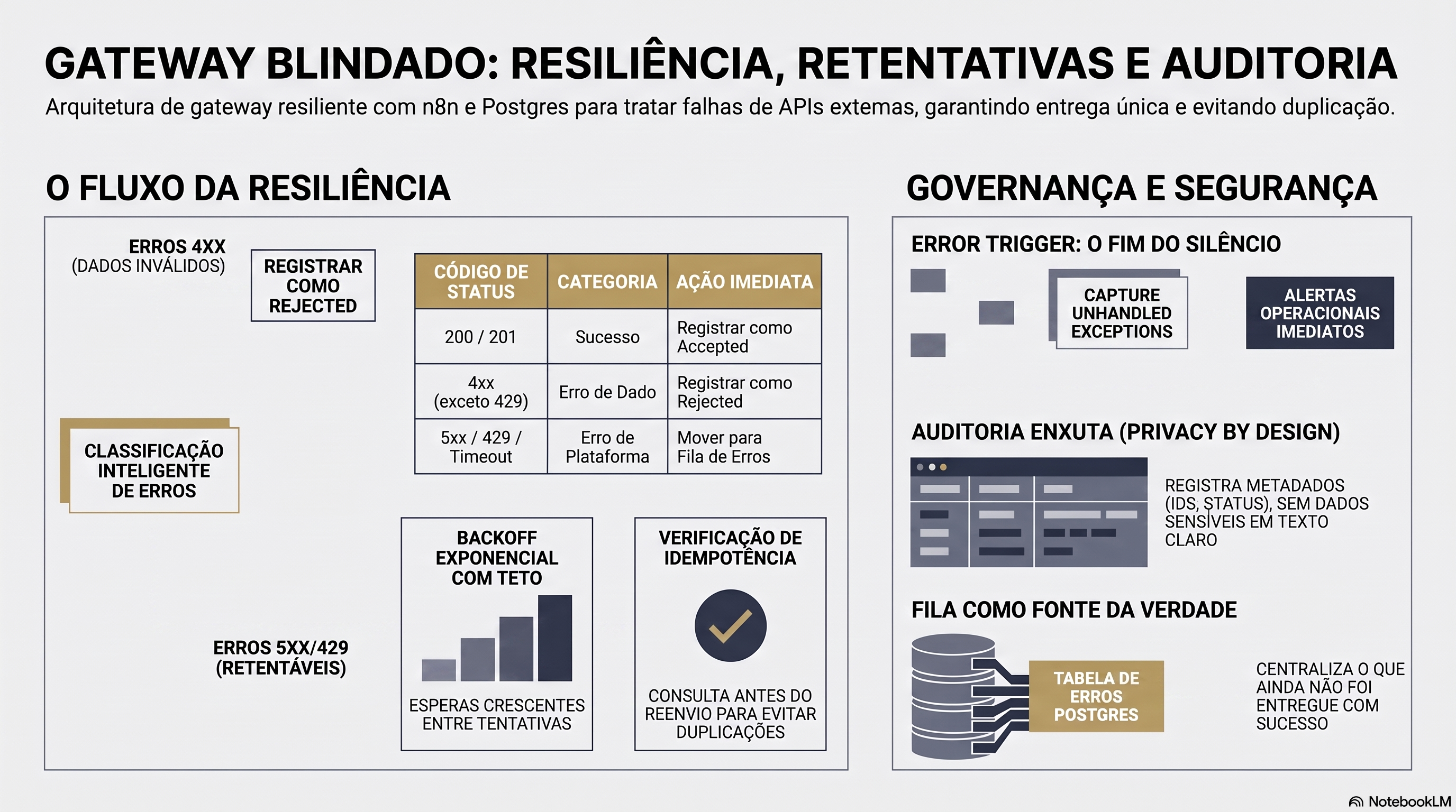 Infográfico com o resumo visual da aula