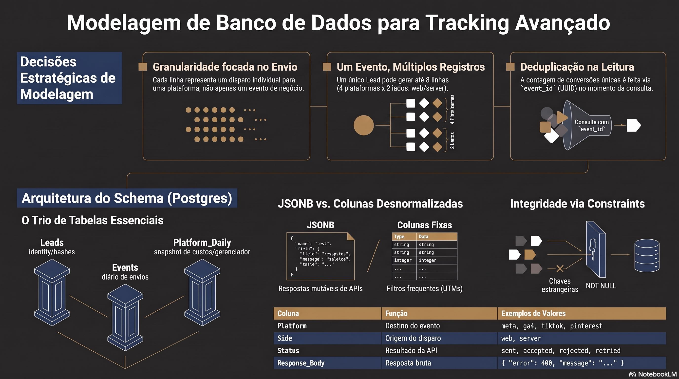 Infográfico com o resumo visual da aula