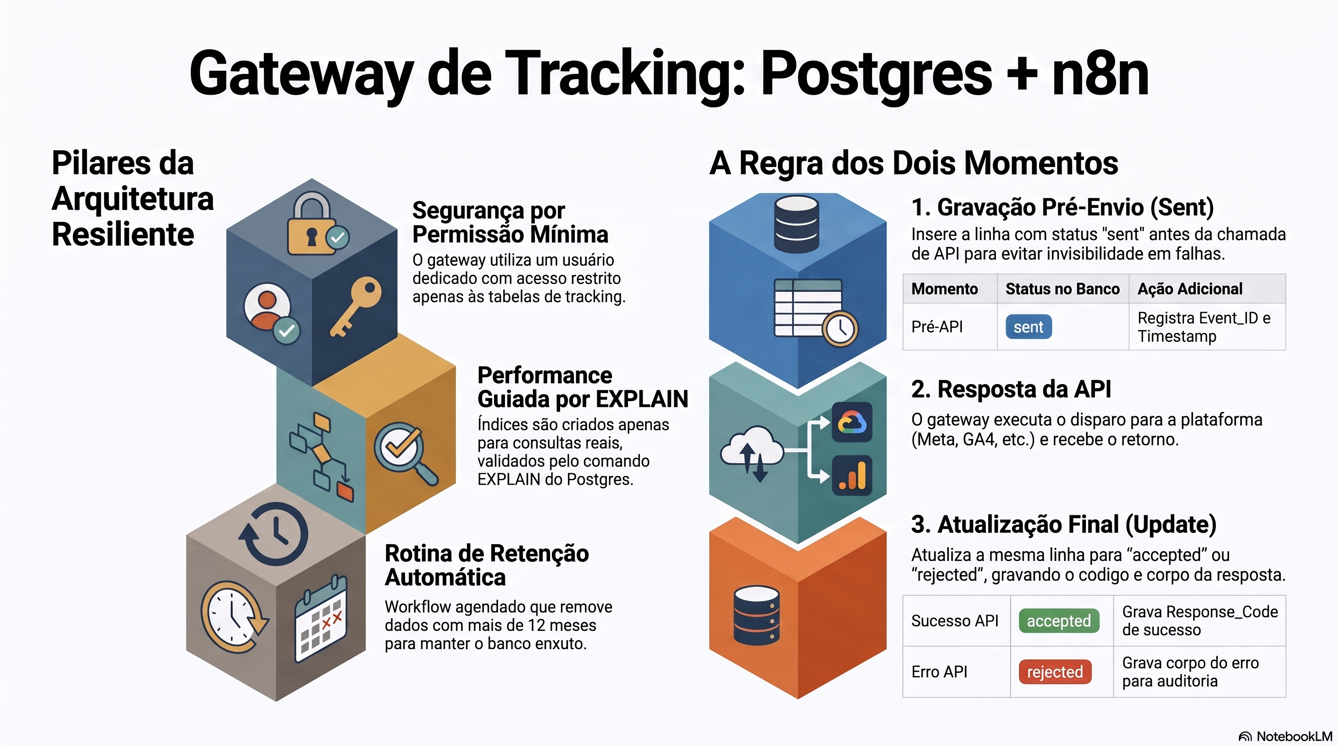 Infográfico com o resumo visual da aula