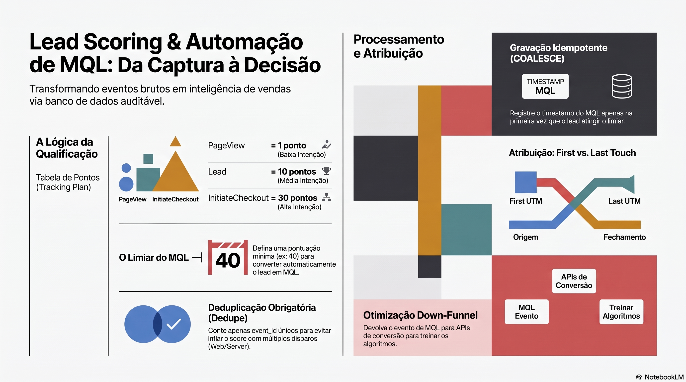 Infográfico com o resumo visual da aula