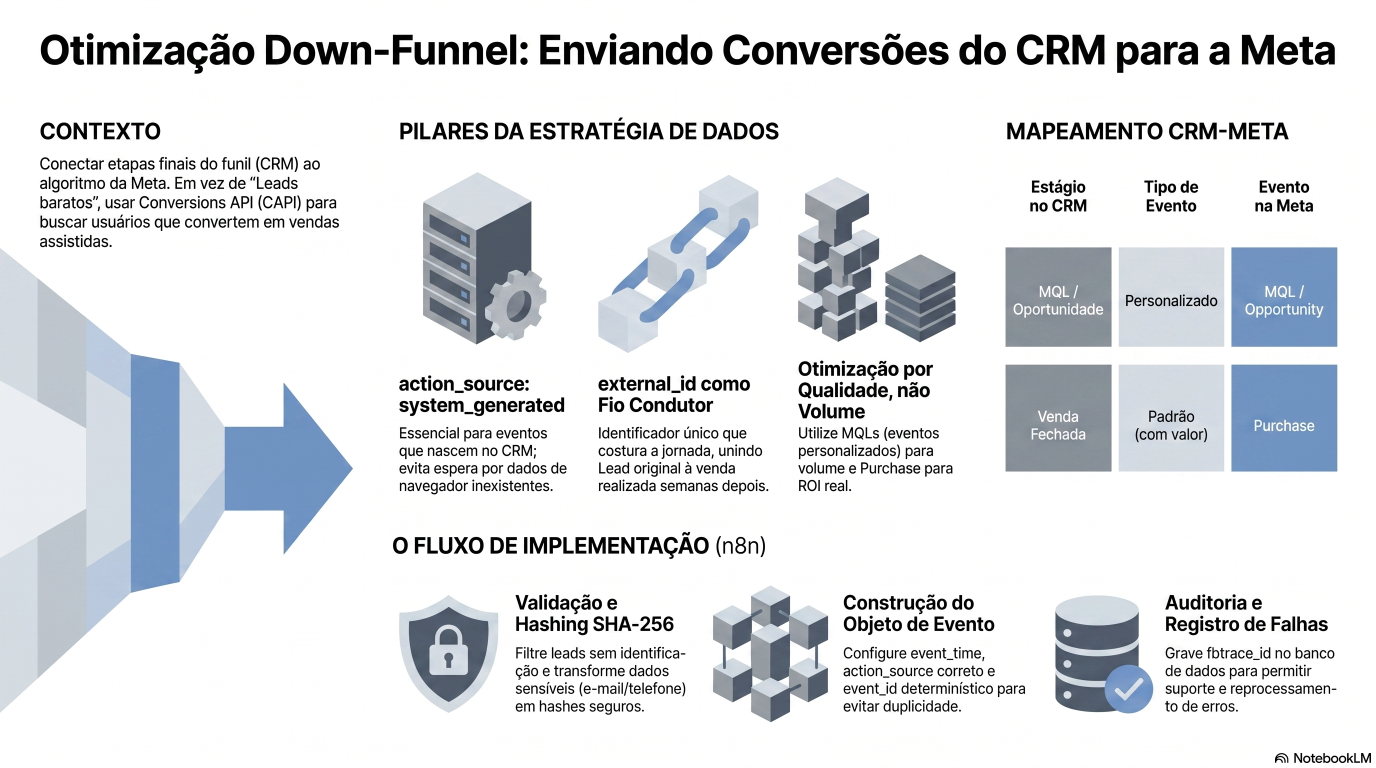 Infográfico com o resumo visual da aula