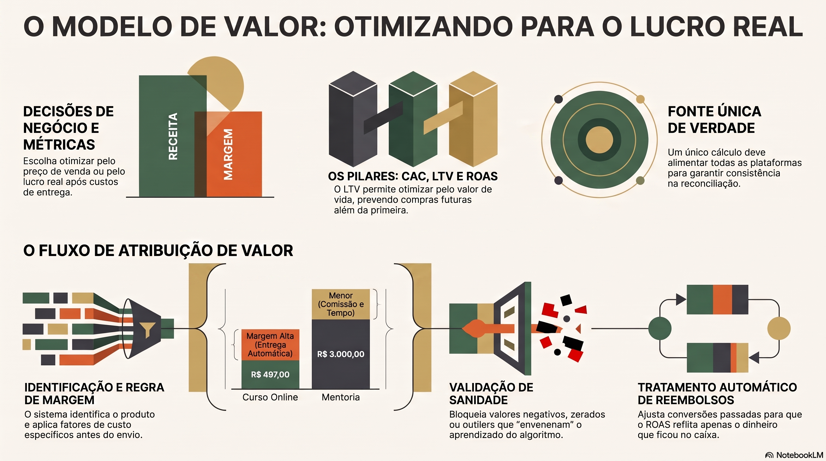 Infográfico com o resumo visual da aula