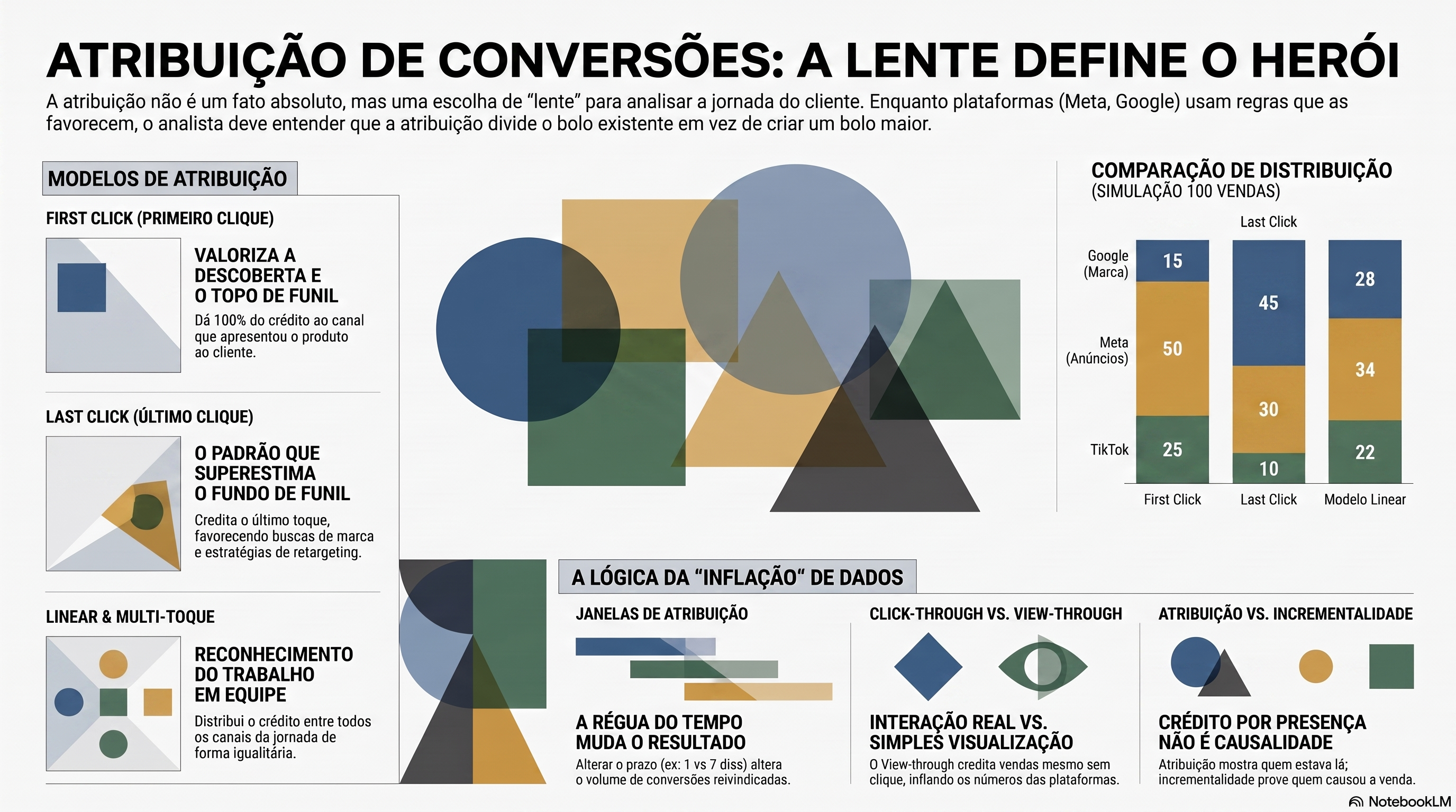 Infográfico com o resumo visual da aula